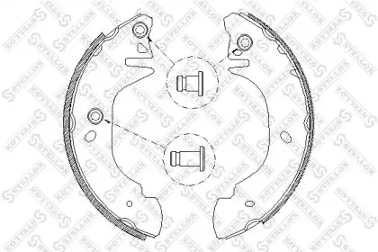 Комплект тормозных колодок STELLOX купить